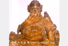 关公之威(黄木木雕组图