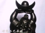 弥乐举大元宝(黑檀木雕组图) 49x22x18 CM 11KG