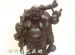 弥乐拎桃(黑檀木雕组图